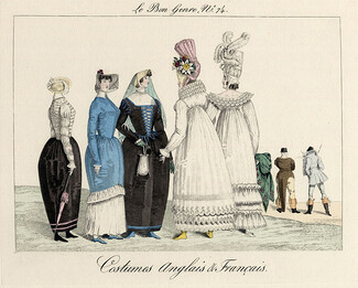 Le Bon Genre 1814-1931 19th Century English and French Costumes