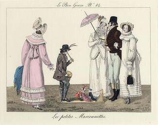Le Bon Genre 1815-1931 Puppets, 19th Century Costumes