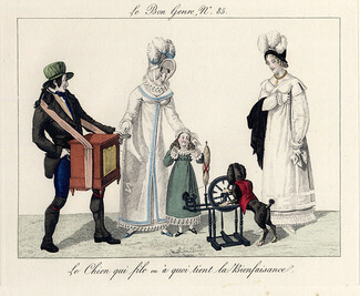 Le Bon Genre 1815-1931 Barrel Organ 19th Century Costumes