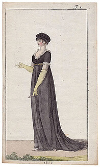 Journal des Luxus und der Moden 1805 N°8 Published in Weimar Fashion