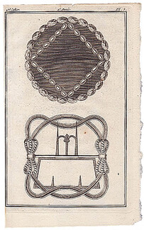 Magasin des Modes Nouvelles Françoises et Angloises 1787 Buckles for Women
