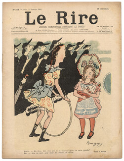 LE RIRE 1901 N°323 Nongip, Abel Faivre, Guillotine, 16 pages