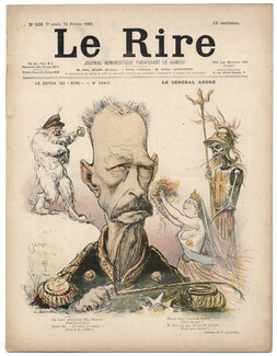 LE RIRE 1901 N°328 Leandre, Delaw, General Andre, 16 pages