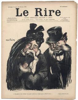 LE RIRE 1901 N°329 Abel Faivre, Moriss, Carnival, 16 pages