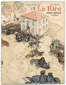 LE RIRE 1901 N°349 A. Devambez, Abel Faivre, Charles Leandre, Paris-Berlin Trail, 32 pages