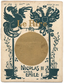 LE RIRE 1901 N°359 Willette, Léandre, George Meunier, Goussé, Nicolas II, 24 pages