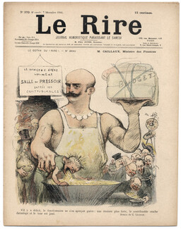 LE RIRE 1901 N°370 Charles Léandre, Sancha, Caillaux, 16 pages