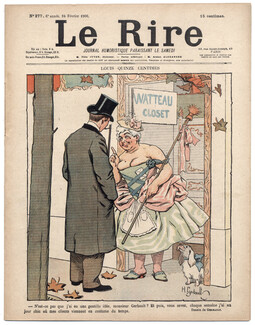 LE RIRE 1900 N°277 Henry Gerbault, Lucien Metivet, Ecole de Saint-Cyr, Madame de Maintenon