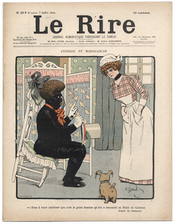 LE RIRE 1900 N°296 Henry Gerbault, Maurice Radiguet, Madagascar