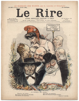 LE RIRE 1900 N°309 Charles Leandre, Georges Meunier, Marianne