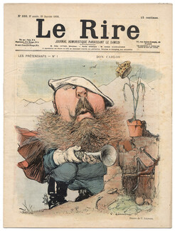 LE RIRE 1899 N°220 Charles Leandre, Guydo, Don Carlos, Dreyfus Affair: Quesnay de Beaurepaire, 12 pages