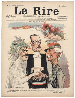 LE RIRE 1899 N°244 Charles Leandre, H. de Sta, Waldeck-Rousseau, Hunting