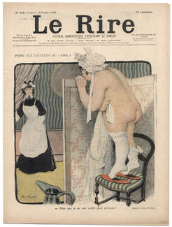 LE RIRE 1899 N°258 Abel Faivre, Roubille, Charles Léandre, Jules Lemaitre, Freemasons