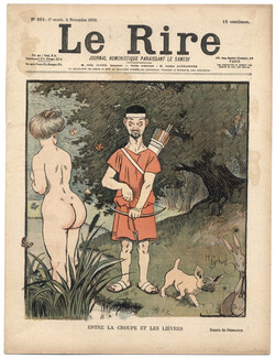 LE RIRE 1899 N°261 Henry Gerbault, Delaw