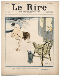 LE RIRE 1898 N°165 Fernand Fau, Benjamin Rabier, Léonce Burret, Poulbot