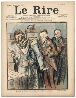 LE RIRE 1900 N°280 Jeanniot, Benjamin Rabier, Lohengrin