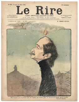 LE RIRE 1900 N°281 Charles Léandre, Edmond Rostand, Countess Parabere