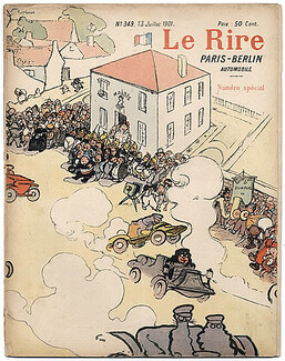 LE RIRE 1901 N°349 SPECIAL ISSUE: PARIS-BERLIN TRAIL, 32 pages
