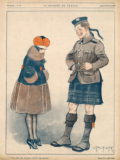 Peltier 1918 Scottish National Costume