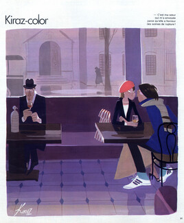 Edmond Kiraz 1978 Les Parisiennes, Kiraz-color