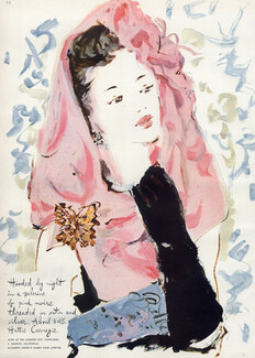 Hattie Carnegie (Couture) 1943 Marcel Vertes