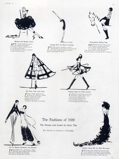 Clara Tice 1916 Fashion Illustration