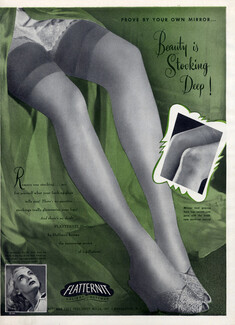 Flatternit 1945 Stockings Hosiery