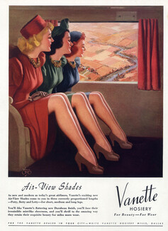 Vanette 1940 Stockings Hosiery