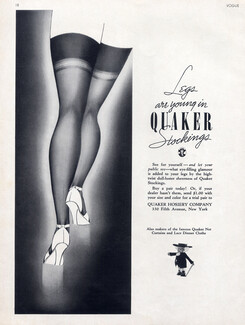 Quaker 1939 Stockings Hosiery