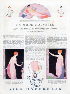 Vanity Fair (Lingerie) 1923 Silk Underwear