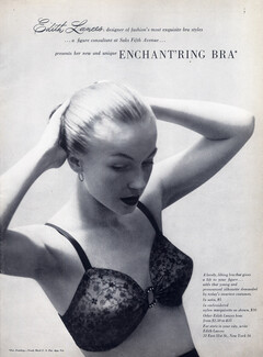 Edith Lances (Lingerie) 1949 Bra