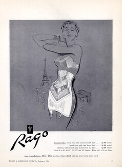 Rago (Lingerie) 1954 Girdle Bra