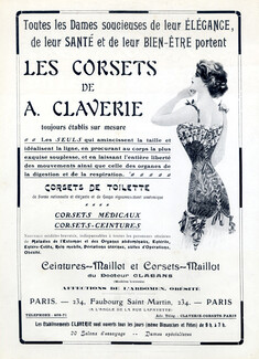 Claverie (Lingerie) 1910 Corset