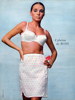 Rosy (Lingerie) 1966 Model Cabrine Bra