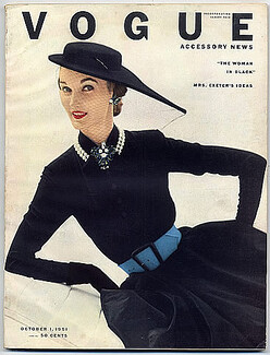 Vogue USA 1951 October 1st, 202 pages