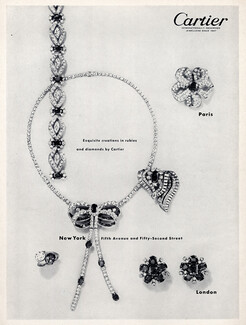 Cartier (Jewels) 1951 Exquisite Creations in Rubies and Diamonds