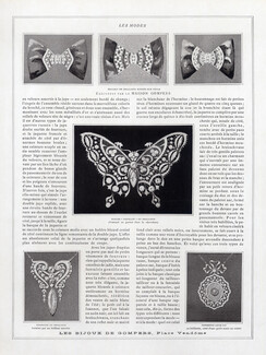 Gompers (Jewels) 1913 Broochs, Butterfly Hair Clip, Pendants