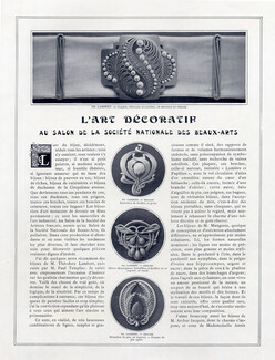 L'Art Décoratif..., 1901 - Théodore Lambert Brooches, Mangeant (Combs)