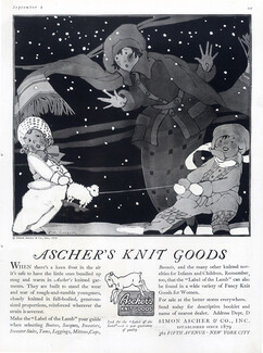 Simon Ascher 1919 Knit Goods, Ethel Runoquisto