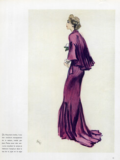 Jean Patou 1936 Evening Gown, Eric