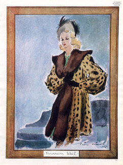 Weil 1945 fur Coat, Pierre Simon