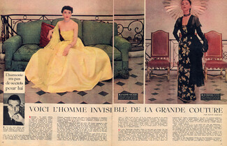 Balenciaga 1951 Mr Balenciaga Portrait, Evening Gown