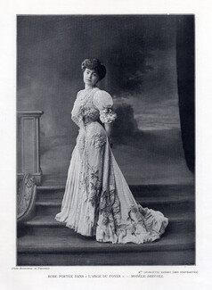 Drecoll 1905 Georgette Sandry, Fashion Photography, Boissonnas & Taponnier