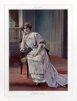 Drecoll 1910 Renée Félyne, Thea Gown, Fashion Photography, Felix