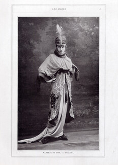 Drecoll 1914 Evening Coat, Fashion Photography, Talbot