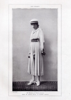 Jeanne Lanvin 1917 Mlle Michelle du Théatre Antoine, Girl's Dress, Photo Talma