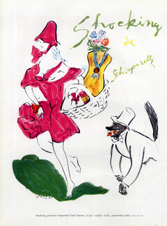 Schiaparelli (Perfumes) 1949 Shocking, Le petit Chaperon Rouge, Marcel Vertes