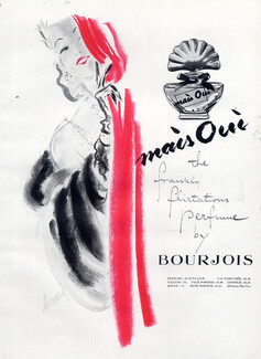 Bourjois (Perfumes) 1944 Mais Oui, Leonard