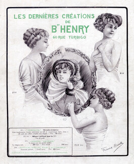 Henry (Hairstyle) 1909 Hairpiece for the Automobile