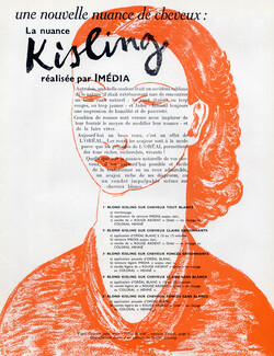 Imédia (haircare) 1937 "nuance Kisling"